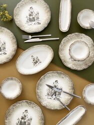  - Ella Fulya Kahvaltı Seti 14 Parça