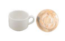  - Pioli Poem Tabaklı Kahve Fincanı 100cc 