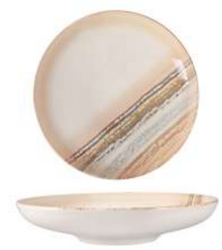  - Pioli Terra Çukur Tabak 25cm 