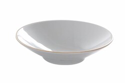  - Porland Altın Yaldız Çukur Tabak 20Cm