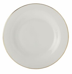  - Porland Altın Yaldız Düz Tabak 22Cm