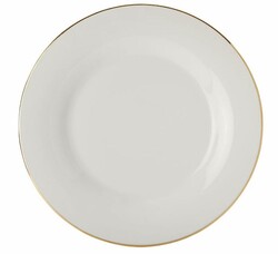  - Porland Altın Yaldız Düz Tabak 31Cm