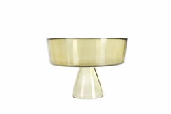  - Porland Ayaklı Yeşil Kase 16 Cm