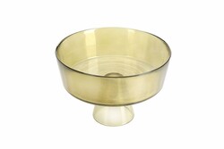  - Porland Ayaklı Yeşil Kase 20 Cm