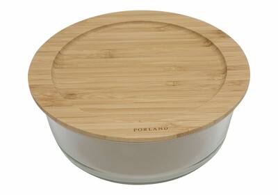 Porland Bamboo Yuvarlak Saklama Kabı 1300cc