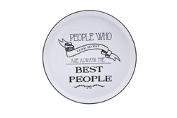  - Porland Be Happy Düz Tabak 28cm