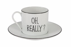  - Porland Be Happy Tabaklı Çay Fincanı 180cc