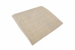  - Porland Bej Kareli Önlük 60x84cm