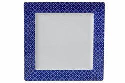  - Porland Blue Passion Desen1 Düz Tabak 27cm