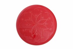  - Porland Christina Kırmızı Düz Tabak 32cm