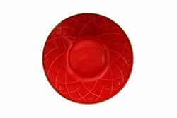  - Porland Christina Kırmızı Kase 24cm