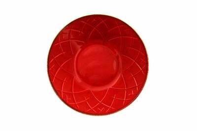 Porland Christina Kırmızı Kase 24cm