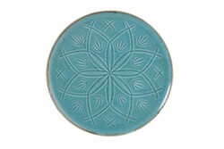  - Porland Christina Turkuaz Düz Tabak 21cm