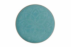  - Porland Christina Turkuaz Düz Tabak 27cm