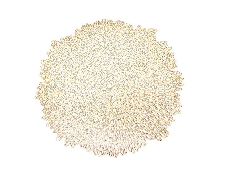 Porland Coral Altın Rengi Amerikan Servis 38cm 