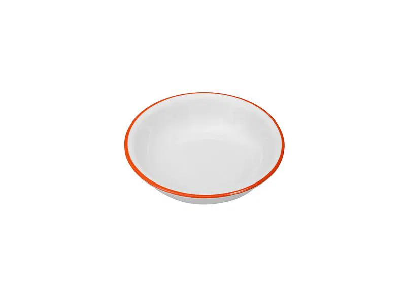 Porland Crops Orange Line Çukur Tabak 13cm 