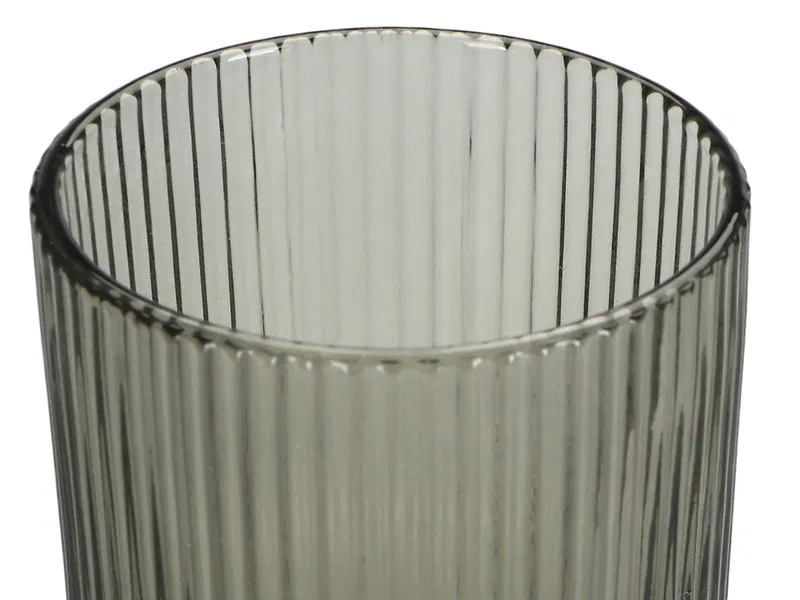 Porland Cynthia Ayaklı Bardak Antrasit 370ml 