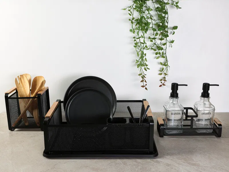 Porland Decipula Siyah Ayaklı Mutfak Sabunluğu