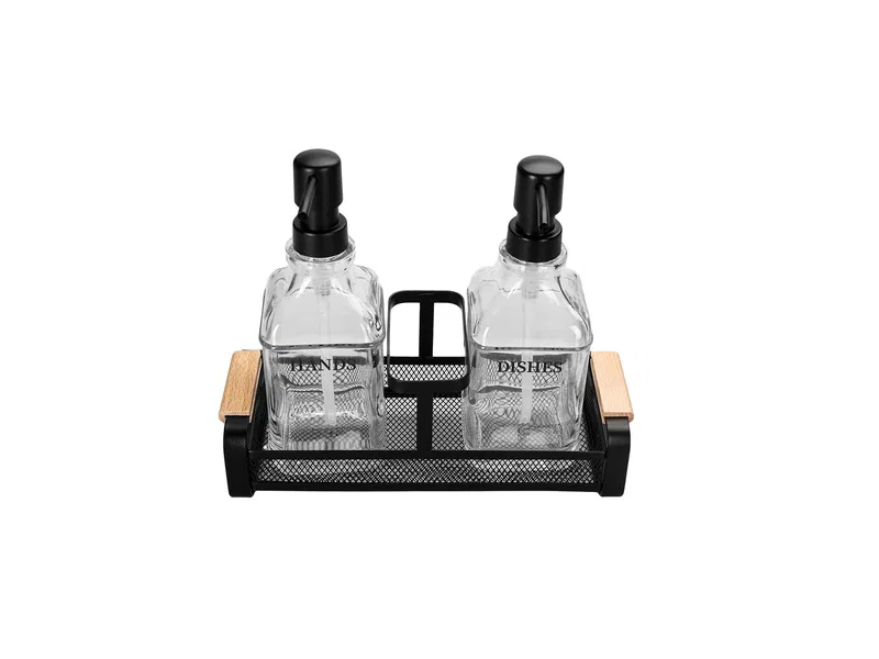 Porland Decipula Siyah Ayaklı Mutfak Sabunluğu