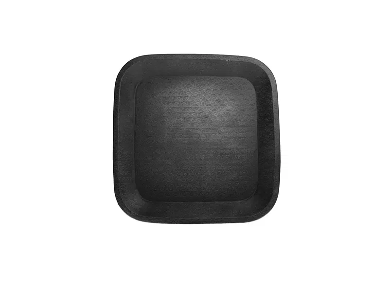  - Porland Delfi Metal Siyah Tepsi 36x36x3cm 