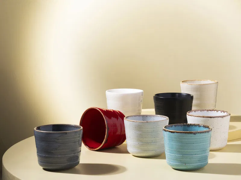 Porland Ergo Seasons Koyu Gri Bardak 175cc - Thumbnail