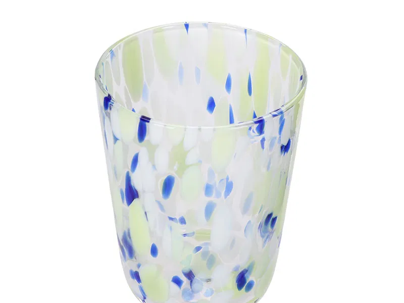 Porland Eternal Renkli Batik Cam Bardak 355 cc 