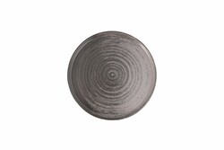  - Porland Ethos Lykke Gri Düz Tabak 18cm