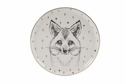  - Porland Forest Fox Düz Tabak 20cm