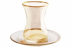  - Porland Gild Tabaklı Çay Bardağı 125cc