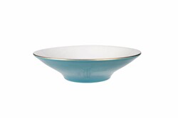  - Porland Glamorous Turkuaz Çukur Tabak 20cm