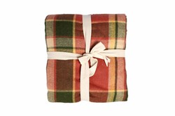  - Porland Hardal Ekose Battaniye Çift Kişililik 200x220cm