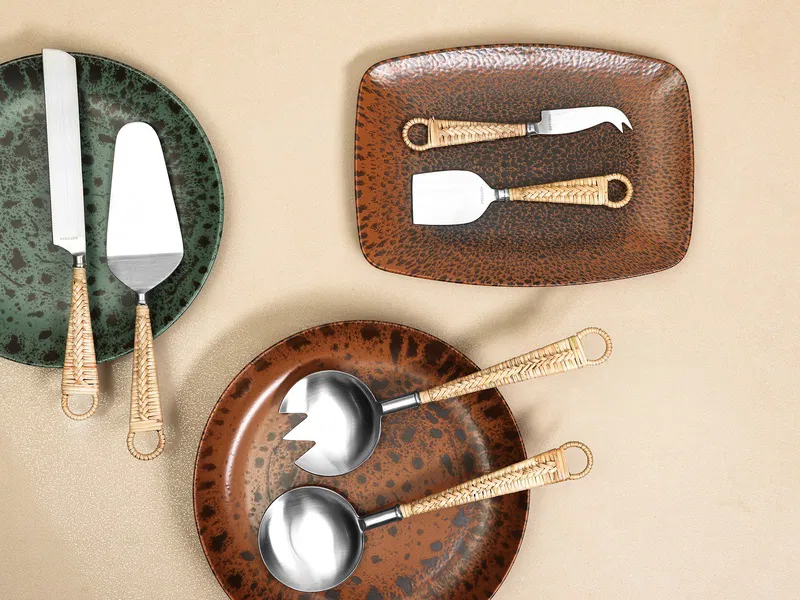  - Porland Hena Salata Servis Takımı 2 Parça 