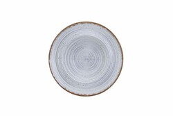  - Porland Hypnosis Açık Mavi Çukur Tabak 26Cm