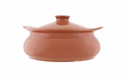  - Porland Kahverengi Kapaklı Güveç Tenceresi 2200cc