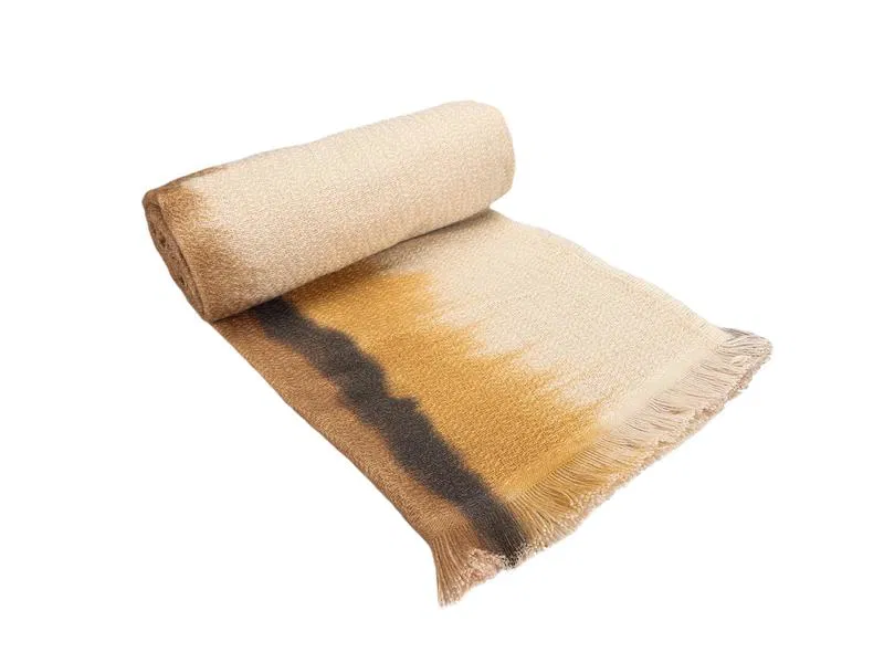 Porland Lorina Batik Mocha Koltuk Şalı 140x170cm 