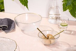  - Porland Moon Altın Rimli Kase 23cm