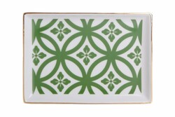  - Porland Morocco Desen1 Yeşil Kahvaltı Tabağı 18cm