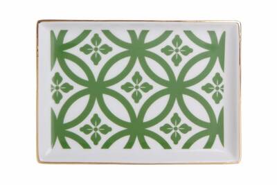 Porland Morocco Desen1 Yeşil Kahvaltı Tabağı 18cm