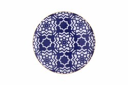  - Porland Morocco Desen7 Mor Düz Tabak 20cm