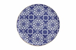  - Porland Morocco Desen7 Mor Düz Tabak 24Cm