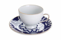  - Porland Morocco Desen7 Mor Tabaklı Kahve Fincanı 80cc