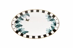  - Porland Palms Kayık Tabak 24Cm