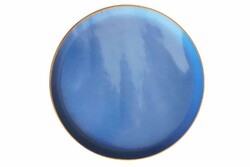  - Porland Posh Mavi Düz Tabak 28cm