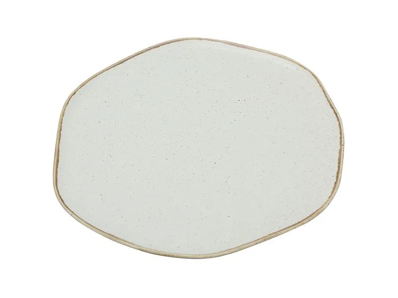 Porland Pure Seasons Bej Düz Tabak 27cm