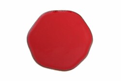  - Porland Pure Seasons Kırmızı Düz Tabak 27cm