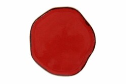 - Porland Pure Seasons Kırmızı Düz Tabak 33cm