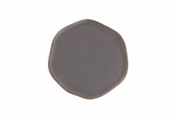  - Porland Pure Seasons Koyu Gri Düz Tabak 21cm