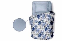  - Porland Ranforce Colore Mavi Çarşaf Lastikli Tek 180x260cm