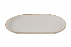  - Porland Seasons Bej Kayık Tabak 32cm