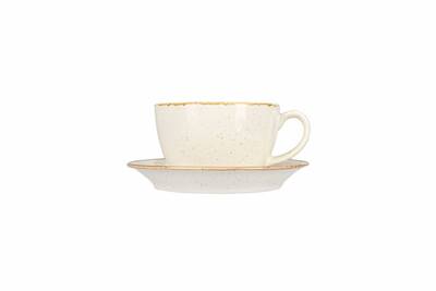 Porland Seasons Bej Tabaklı Çay Fincanı 370cc
